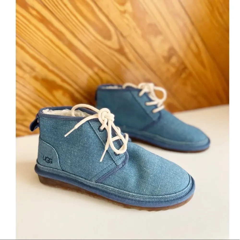 UGG Men's Neumel Natural Boot Blue Denim